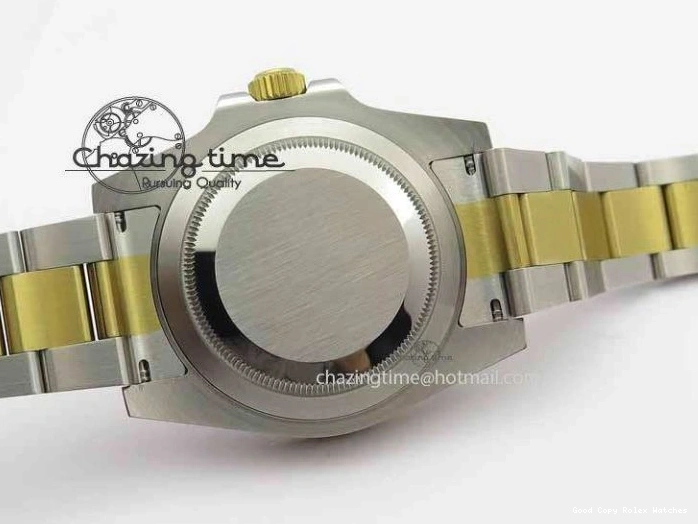 Good Copy Rolex Watches On 1:1 3724 SS Functional Bracelet 116613 Edition JF Blue YG Best SH Dial LB Submariner 0107